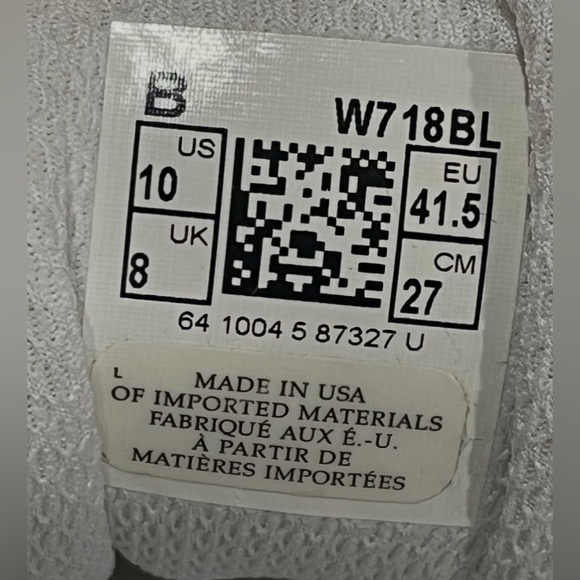 New Balance 718 Women’s Size 10 Blue/White Retro Vintage - Picture 14 of 14